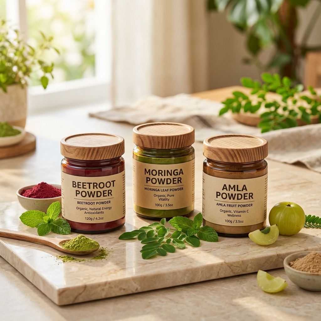 Health Combo: Moringa, Beetroot & Amla